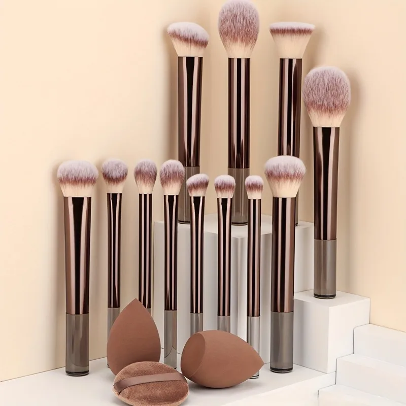 Make-up-Tools Set – 12-teilig für Gesicht & Augen