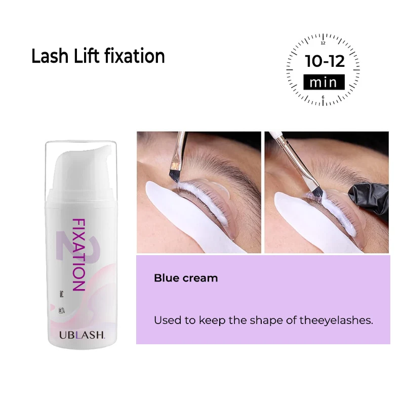 Wimpernlifting-Fixierung