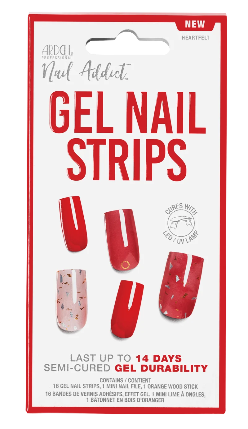 ARDELL Gel Nail Strips - Heartfelt