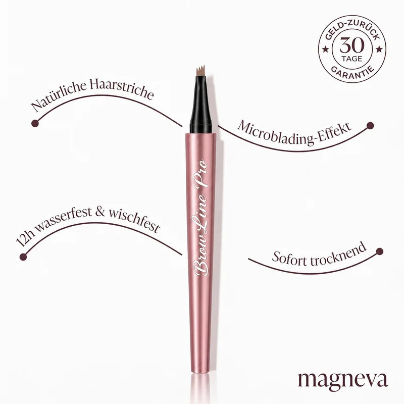 Magnéva BrowLine Pro – Wasserfester Micro-Augenbrauenstift