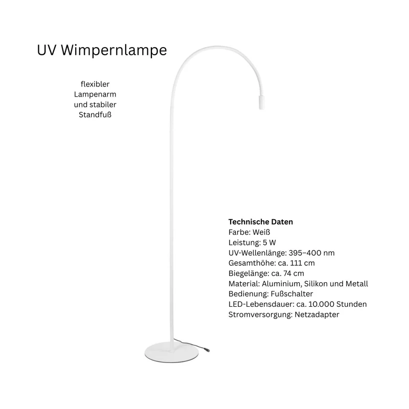 UV Wimpernlampe für Wimpernverlängerung