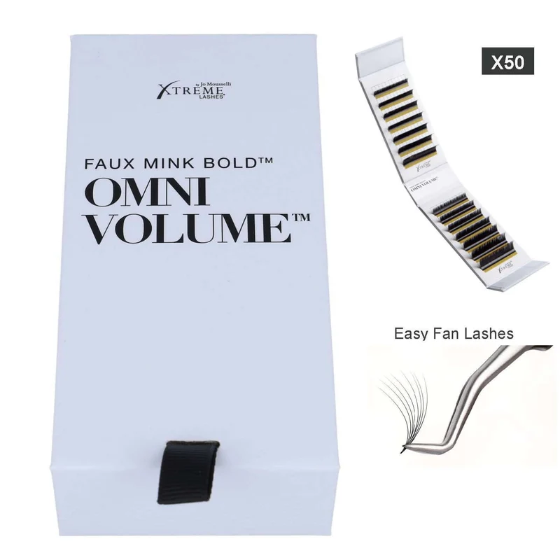 Volumenwimpern Omni Volumen Fast Speed (X50 D-Curl)