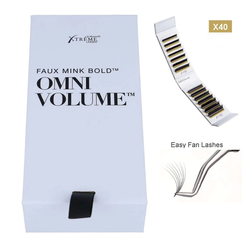 Fast Speed Lashes Volumenwimpern (X40 C-Curl)