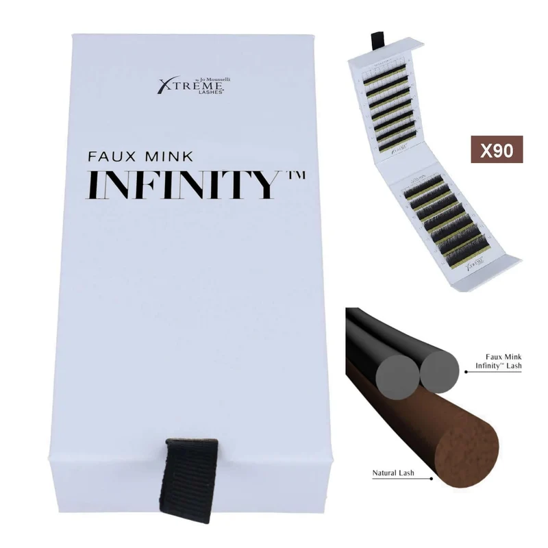 Flache Wimpern X90 L-Curl Infininty