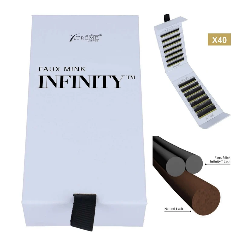 Wimpern Faux Mink Infinity X40 C-Curl