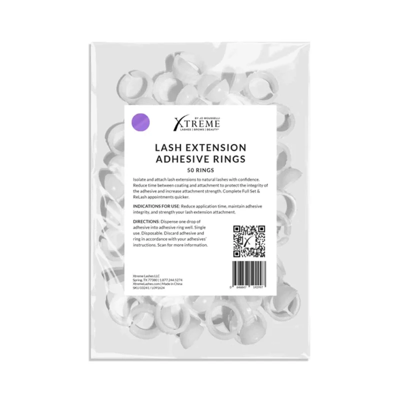 Kleberringe für UV Wimpernverlängerung
