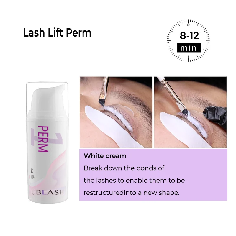 Wimpernlifting-Dauerwelle