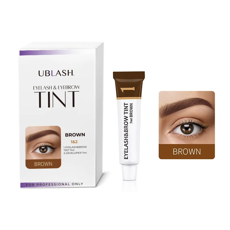 2-in-1 Wimpern- und Augenbrauen-Färbeset
