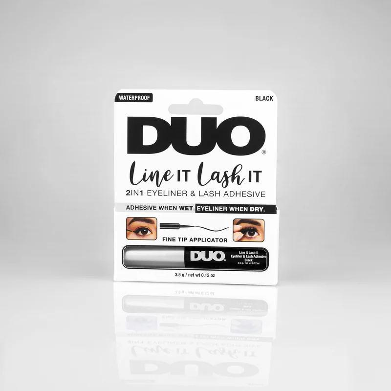 DUO Line It Lash It Dark - Wimpernkleber und Eyeliner