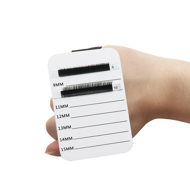 Wimpernhalter Wimpernverlängerung Handpalette Tablett Werkzeuge mit verstellbarer Handschlaufe
