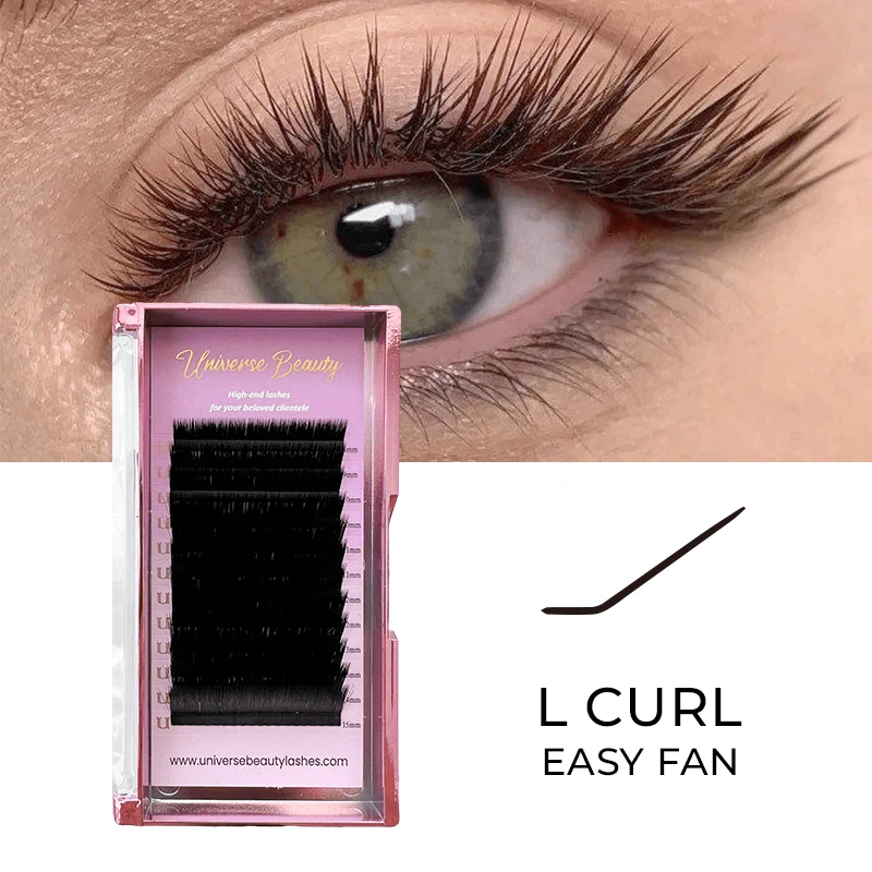 Hyloon 0.07 Easy Fan L Curl Wimpernverlängerungen