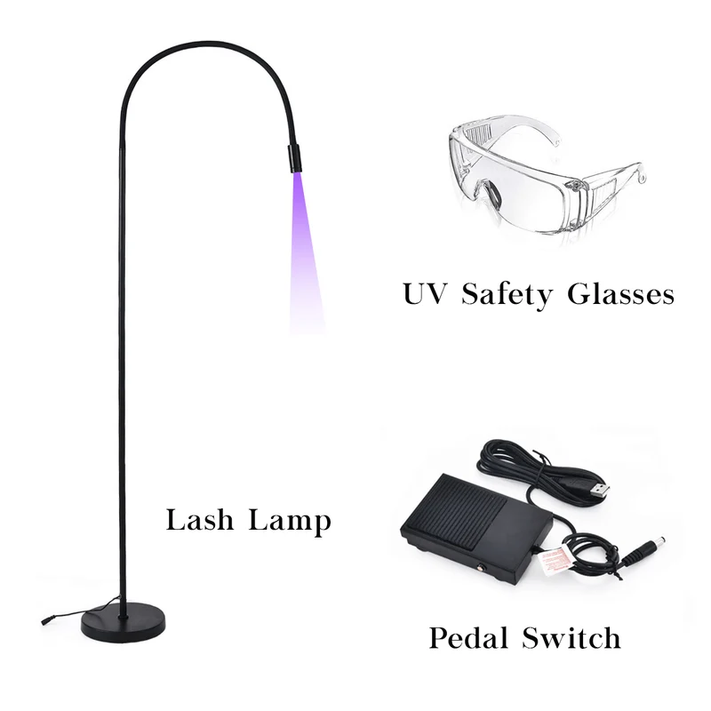 UBLash Pro Wimpernlampe und UV-Kleber-Set