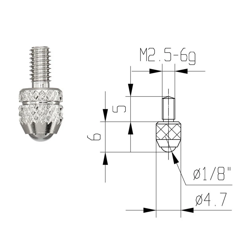 Messeinsätze für Messuhr, verschiedene Formen