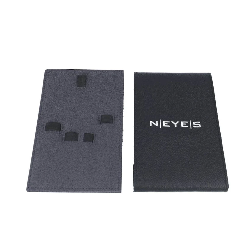 Pinzetten Etui schwarzes Leder