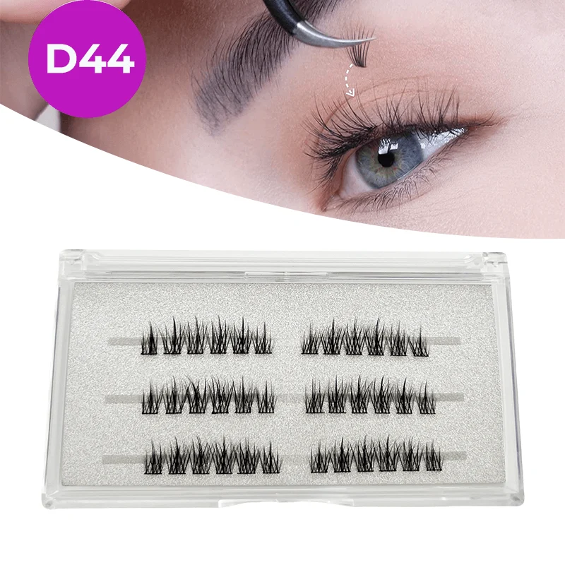 Wimperncluster DIY Wimpernverlängerungen -D44