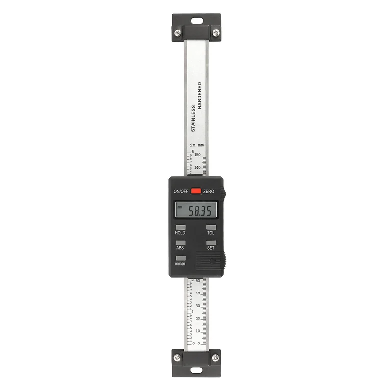 Digitaler Anbaumessschieber vertikal