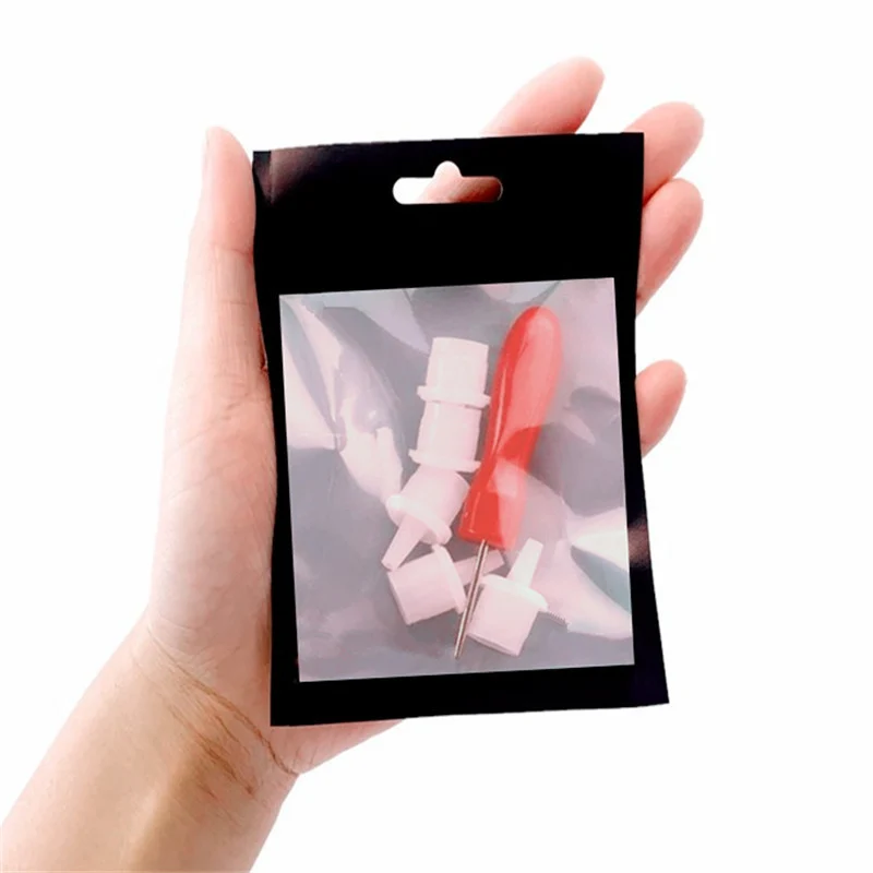 Roter Klebestift + 5 Klebedüsen