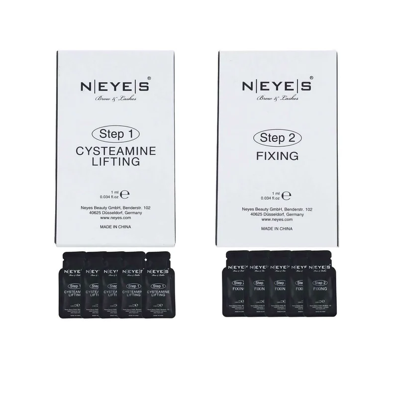 Wimpern Lifting Sachet Set Lotion 1 & 2 und Keratin-Booster
