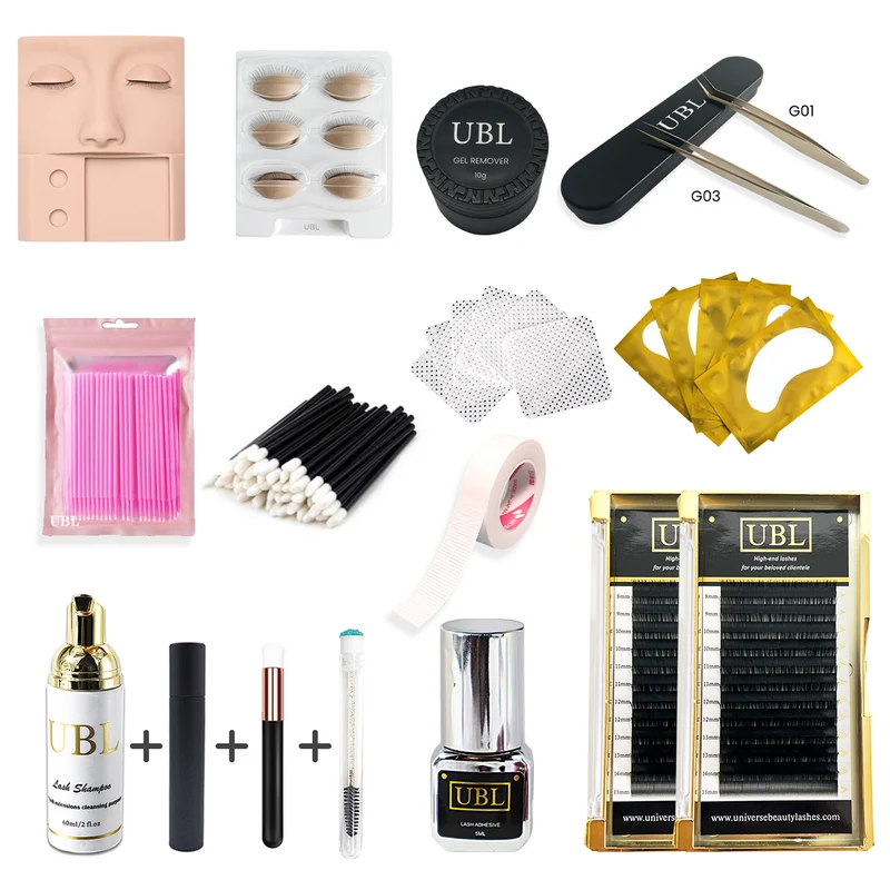 Professionelles Wimpernverlängerungsset