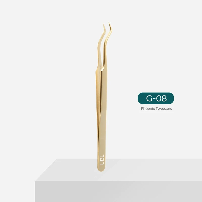 G08-Goldene Pinzette für Wimpernverlängerungen