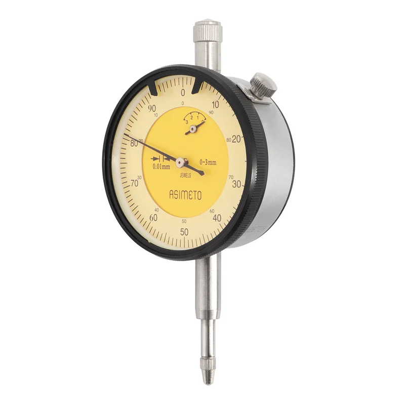ASIMETO Präzisionsmessuhr 0,01 mm