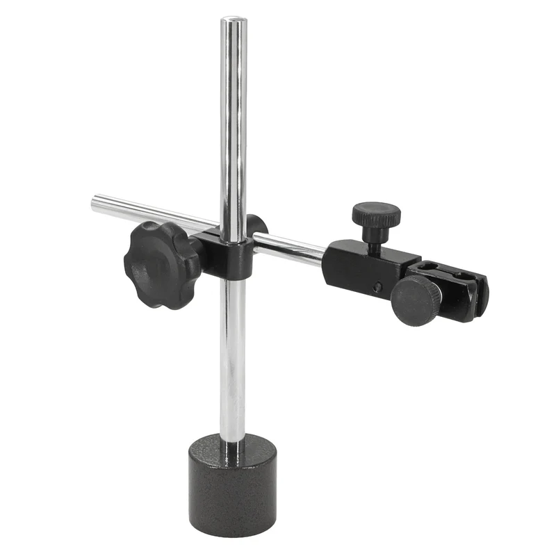 Magnet-Messstativ mit rundem Magnetfuß