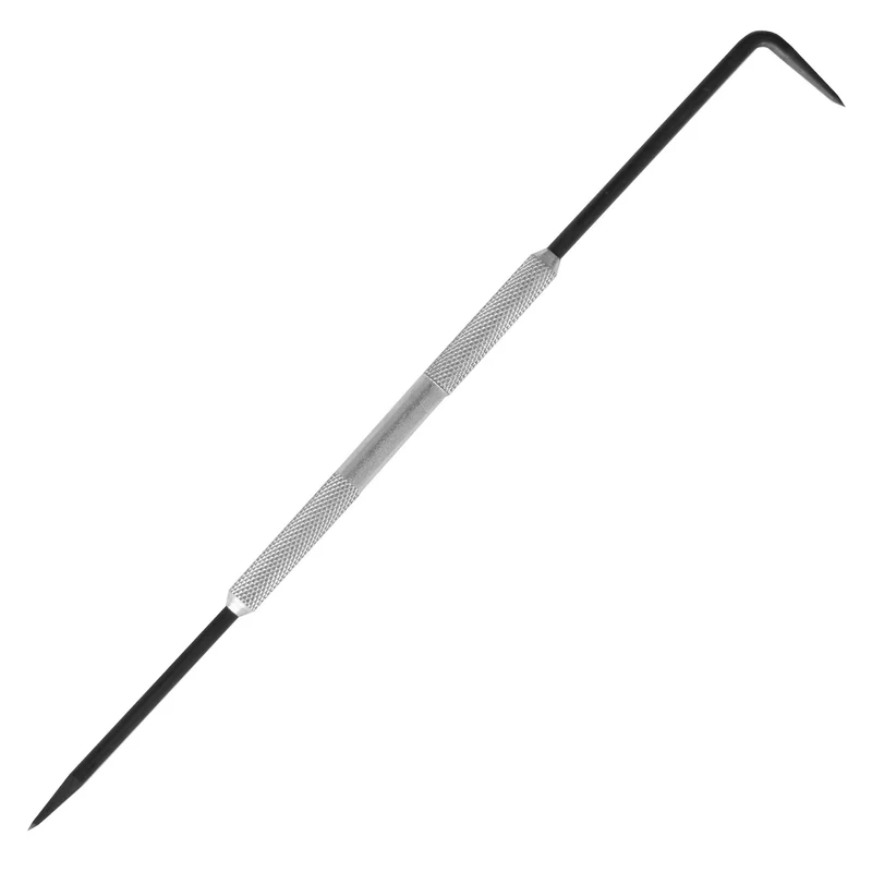 Reißnadel mit gerader und gebogener Spitze, gehärteter Stahl