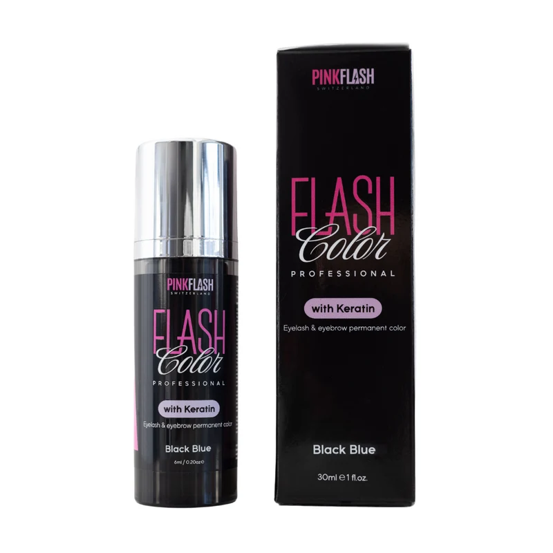 Flash Color mit Keratin und Oxidant 2 in 1 - Black Blue