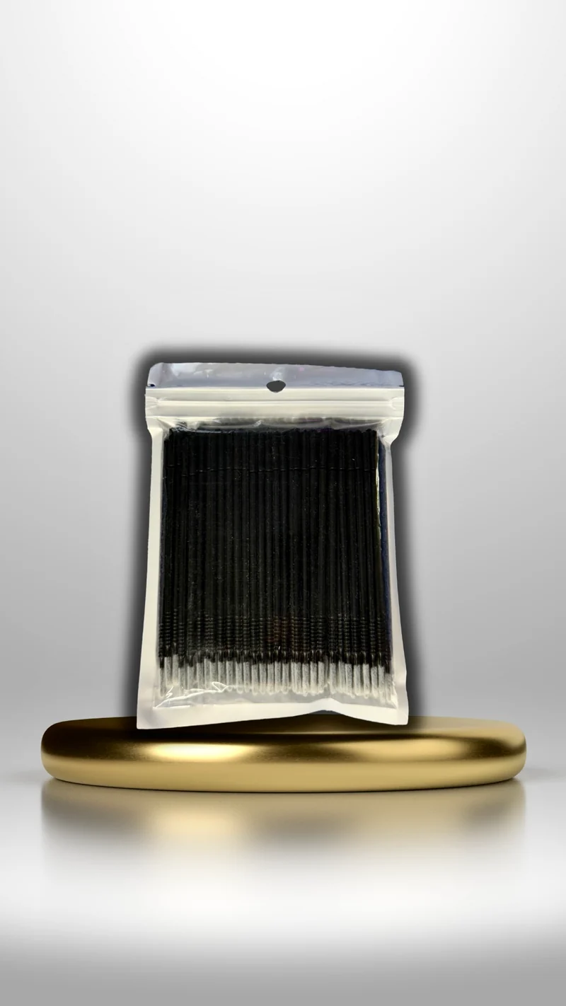 Microstäbchen Schwarz 100St.