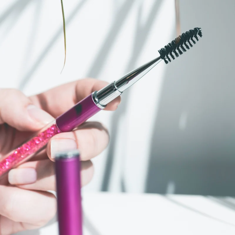 Wimpernbürste mit Kristallgriff | "Spoolie Brush"
