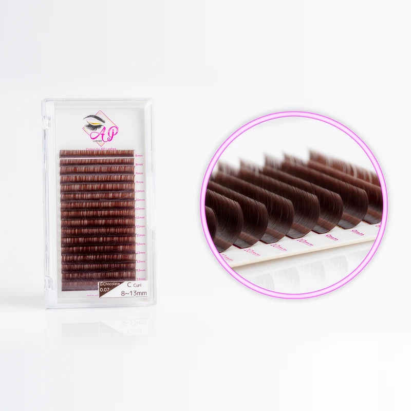 Wimpern, 0.07 - Color Dark Chocolate