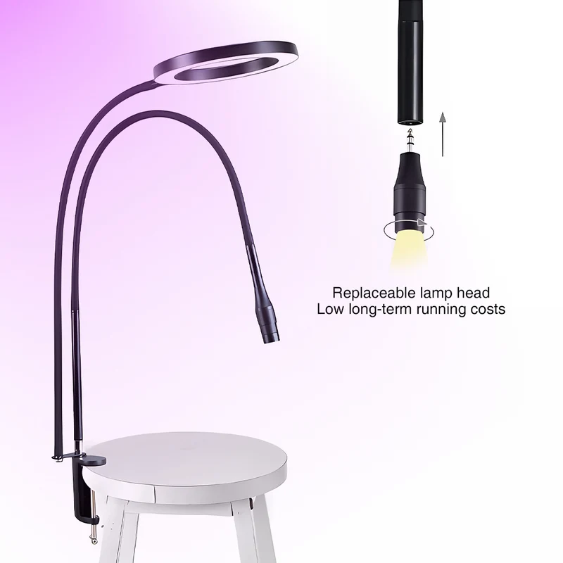 Duo UV/LED Clamp-onEyelash GlueLamp