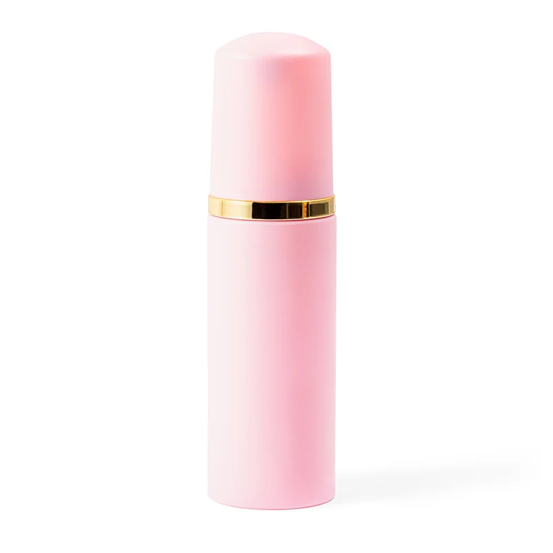 Espuma Limpiadora Para Extensiones De Pestañas Dorada 60 ML (Sin Logotipo)