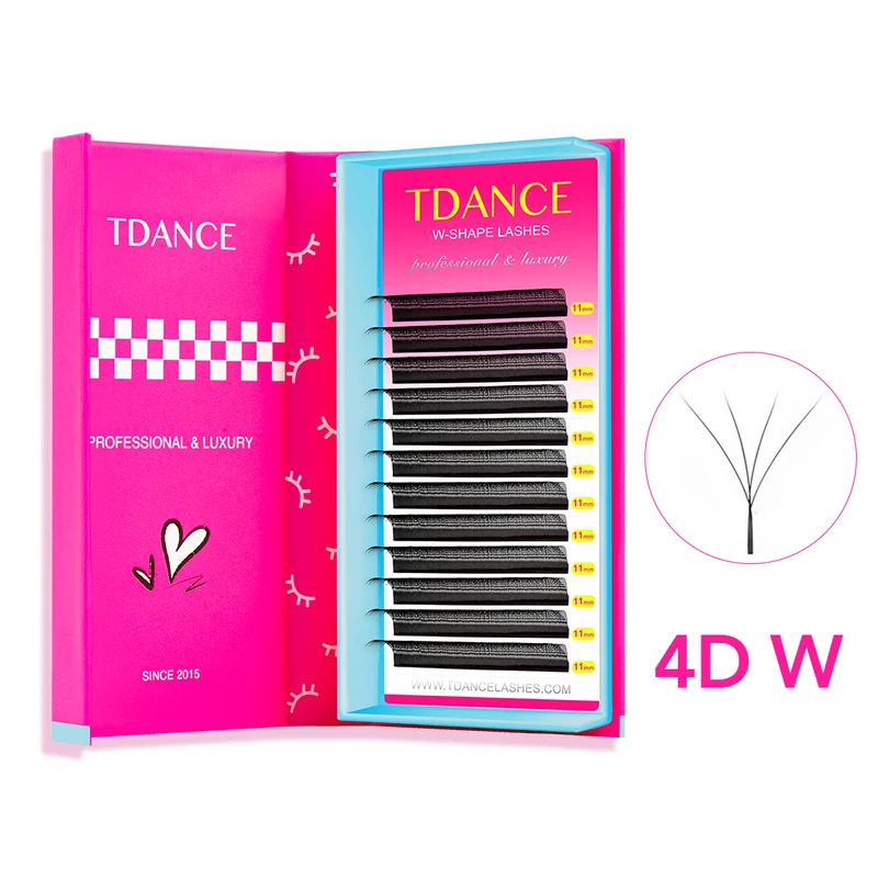 Wholesale W Style 4D Promade Volume Fan Lashes