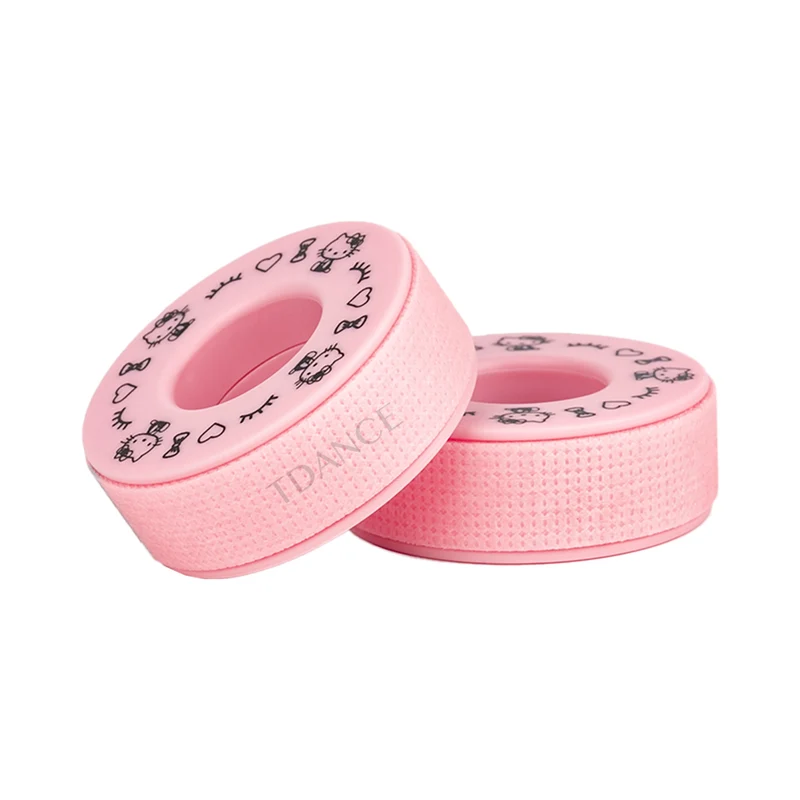 Cinta para Pestañas Sensible y Estrecha Hello Kitty 3M (Rosa con Estampado)