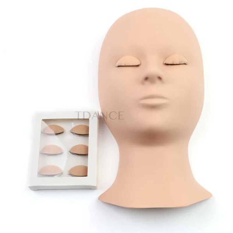 Maniquí De Entrenamiento Con 6 PIEZAS De Párpados