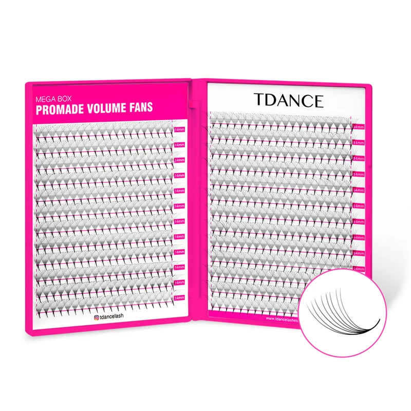 8D Promade Volume 500 Fans Lashbook
