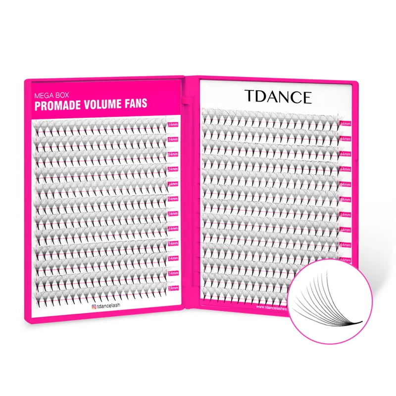 10D Promade Volume 500 Fans Lashbook