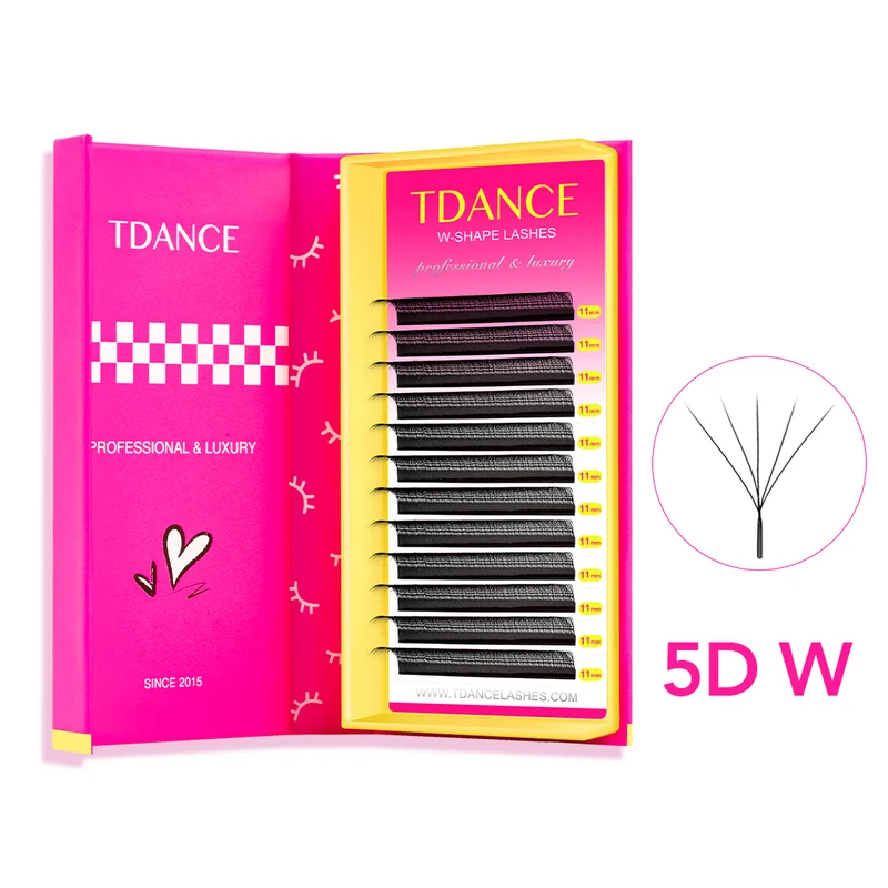 Wholesale W Style 5D Promade Volume Fan Lashes