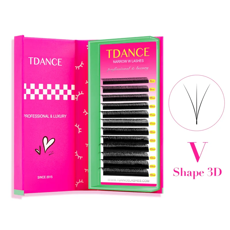 V-Shape W / V-W 3D Narrow Lashes