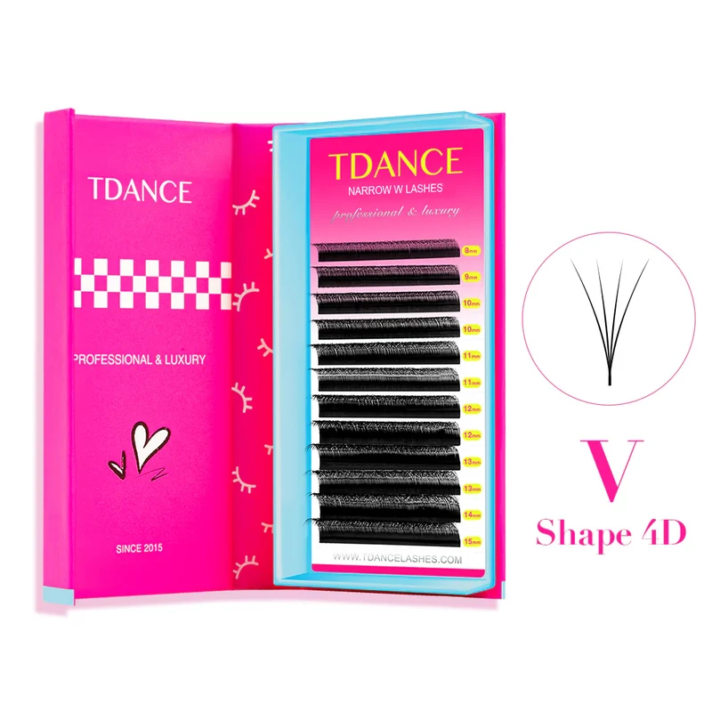 V-Shape W / V-W 4D Narrow Lashes