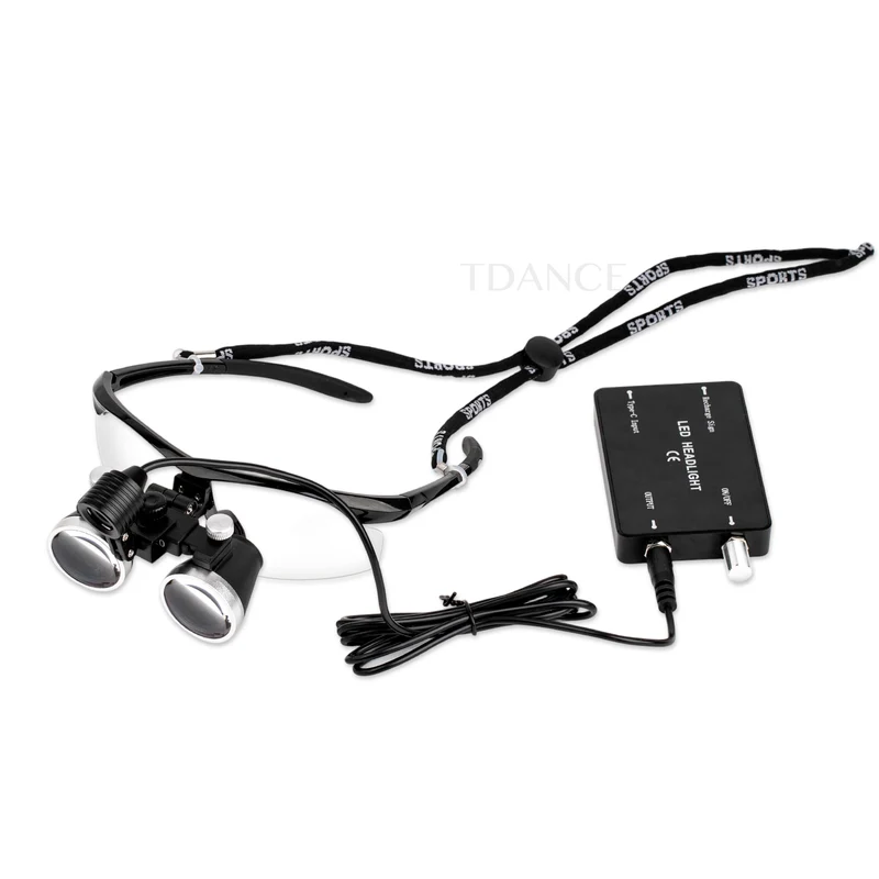 LED Light and Loupes for Eyelash Extension Application