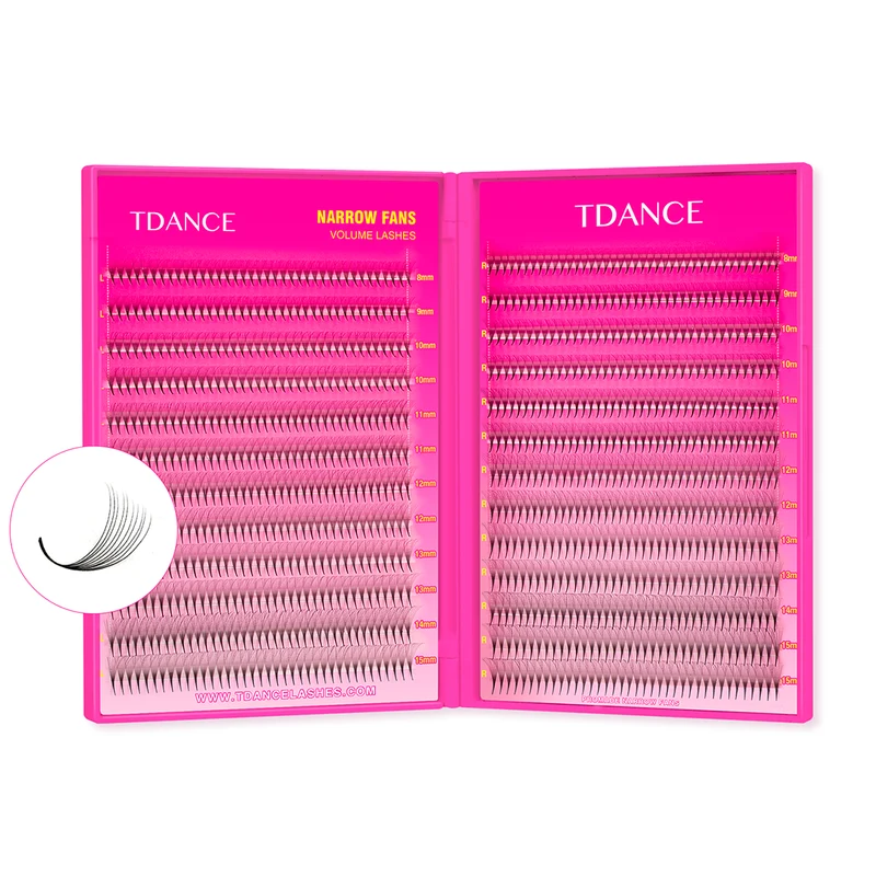10D Narrow Promade Eyelash Extensions Ultra 1000 Fans