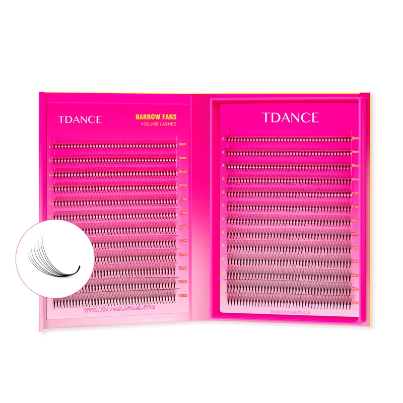 8D Narrow Promade Lashbook Ultra 1000 Fans