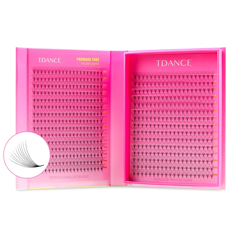 16D Promade Volume 600 Fans Lashbook