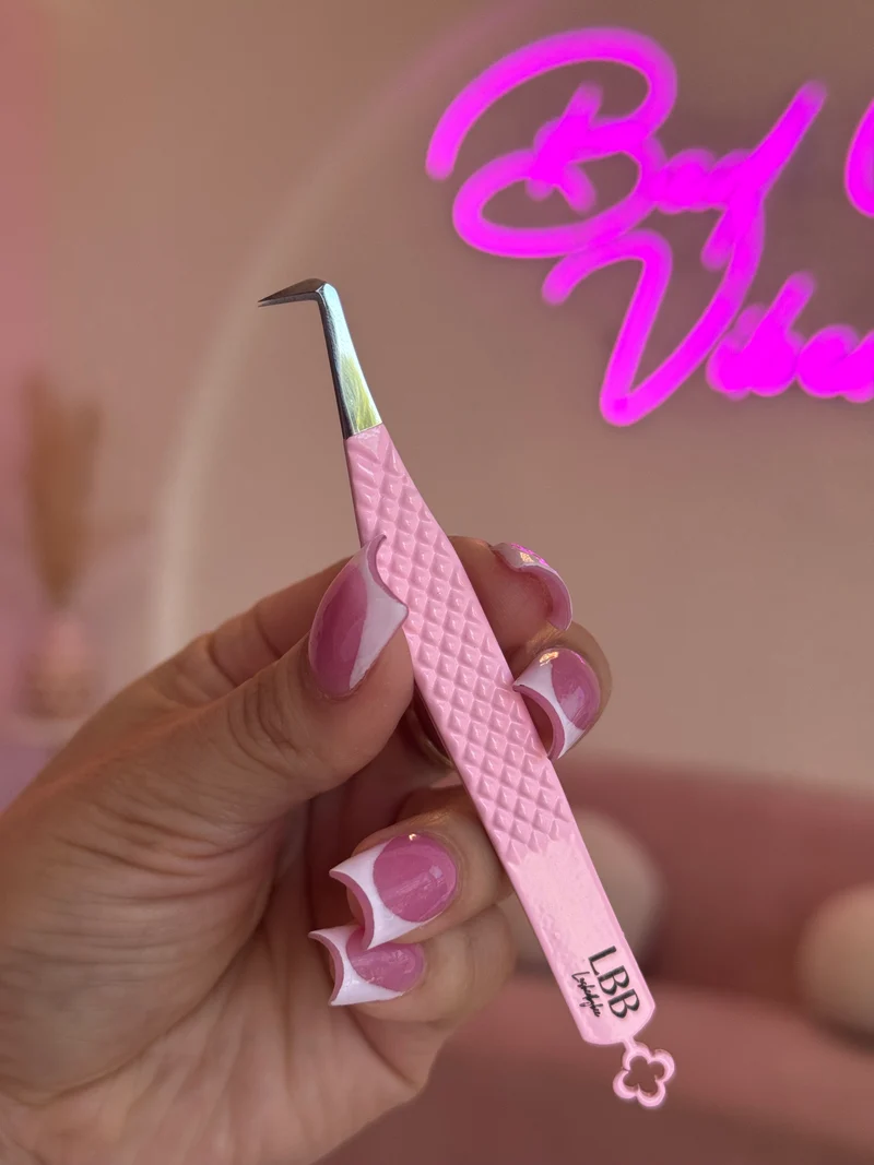 Pink fiber tip 90 degree