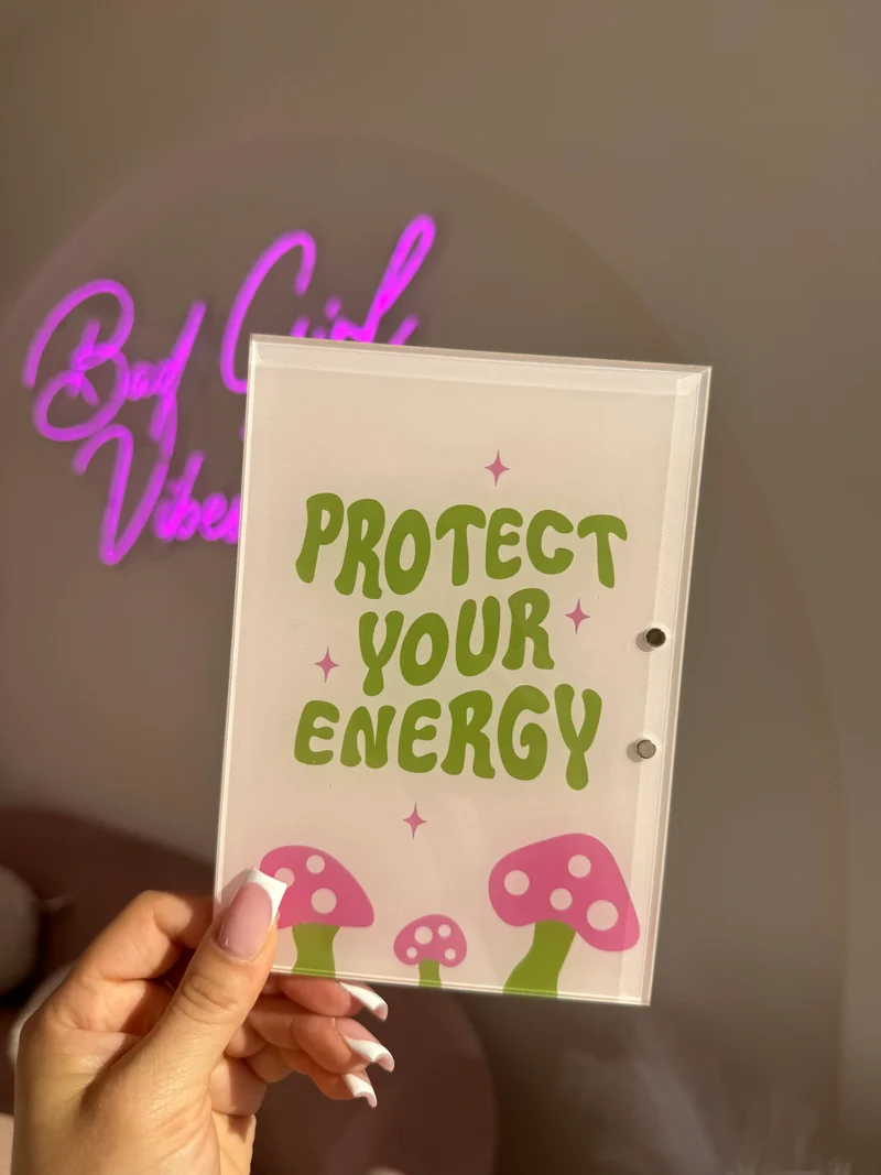 Protect your energy Lash Tile🍄