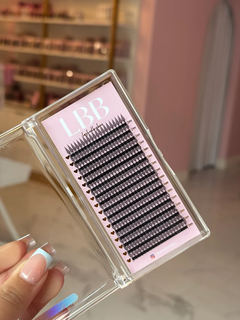 Anime lash tray L curl
