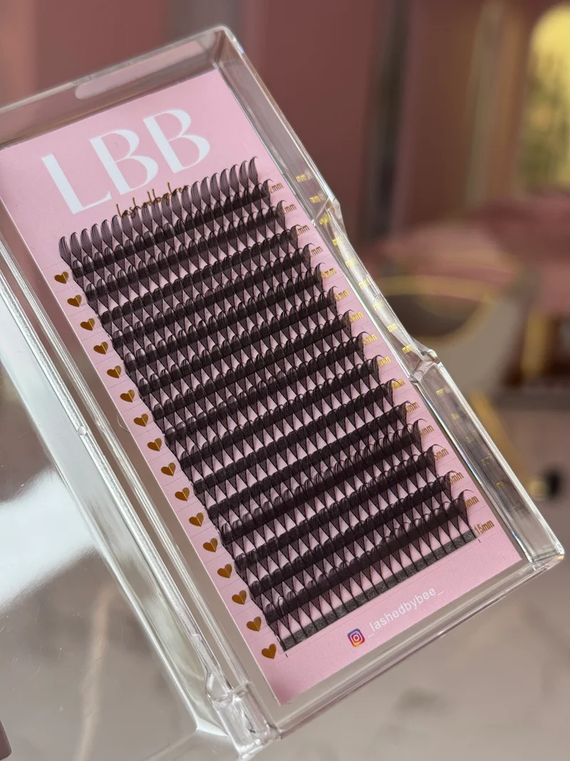Anime brown lash tray