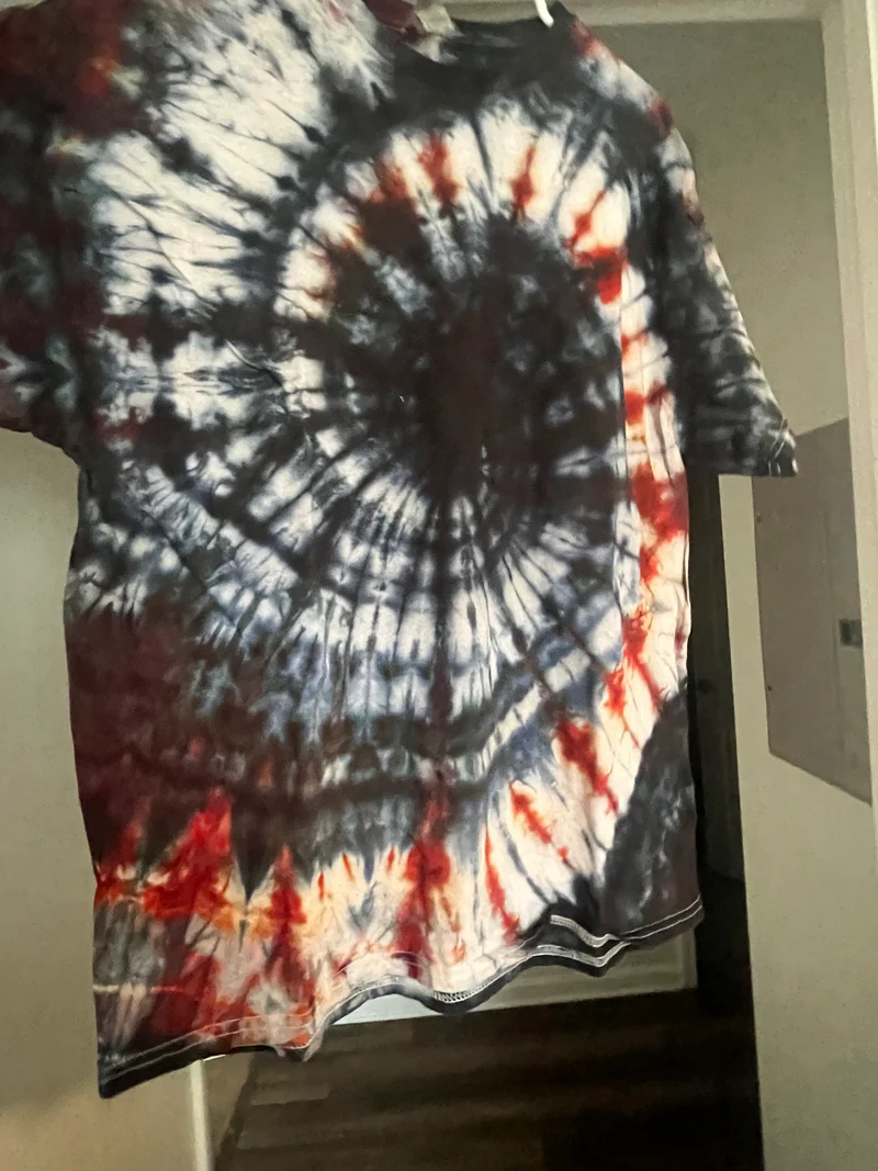 Adult extra large handmade tie-dye shirt